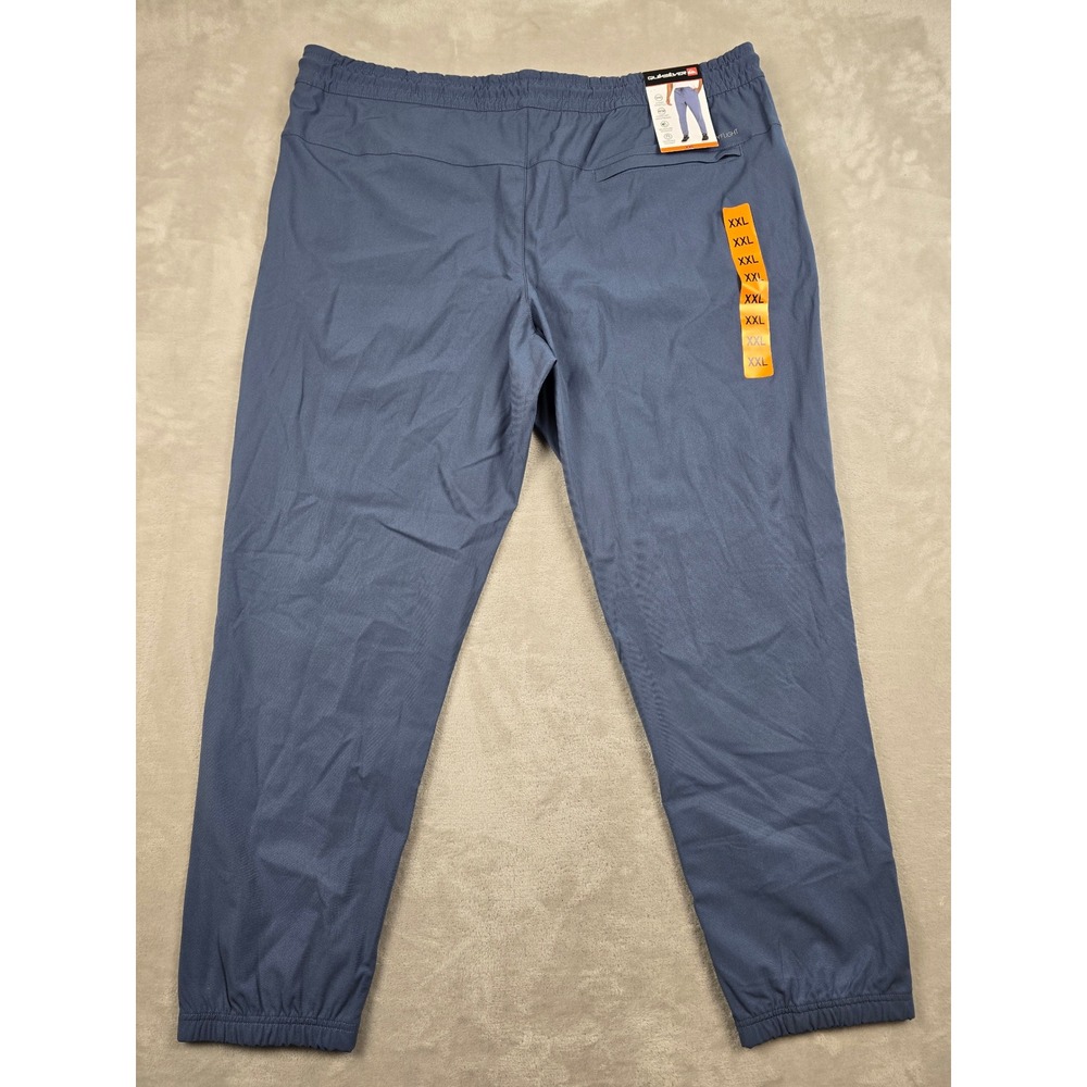 Quiksilver DryFlight Jogger Pants Mens XXL Blue Moisture Wicking 2-Way Stretch